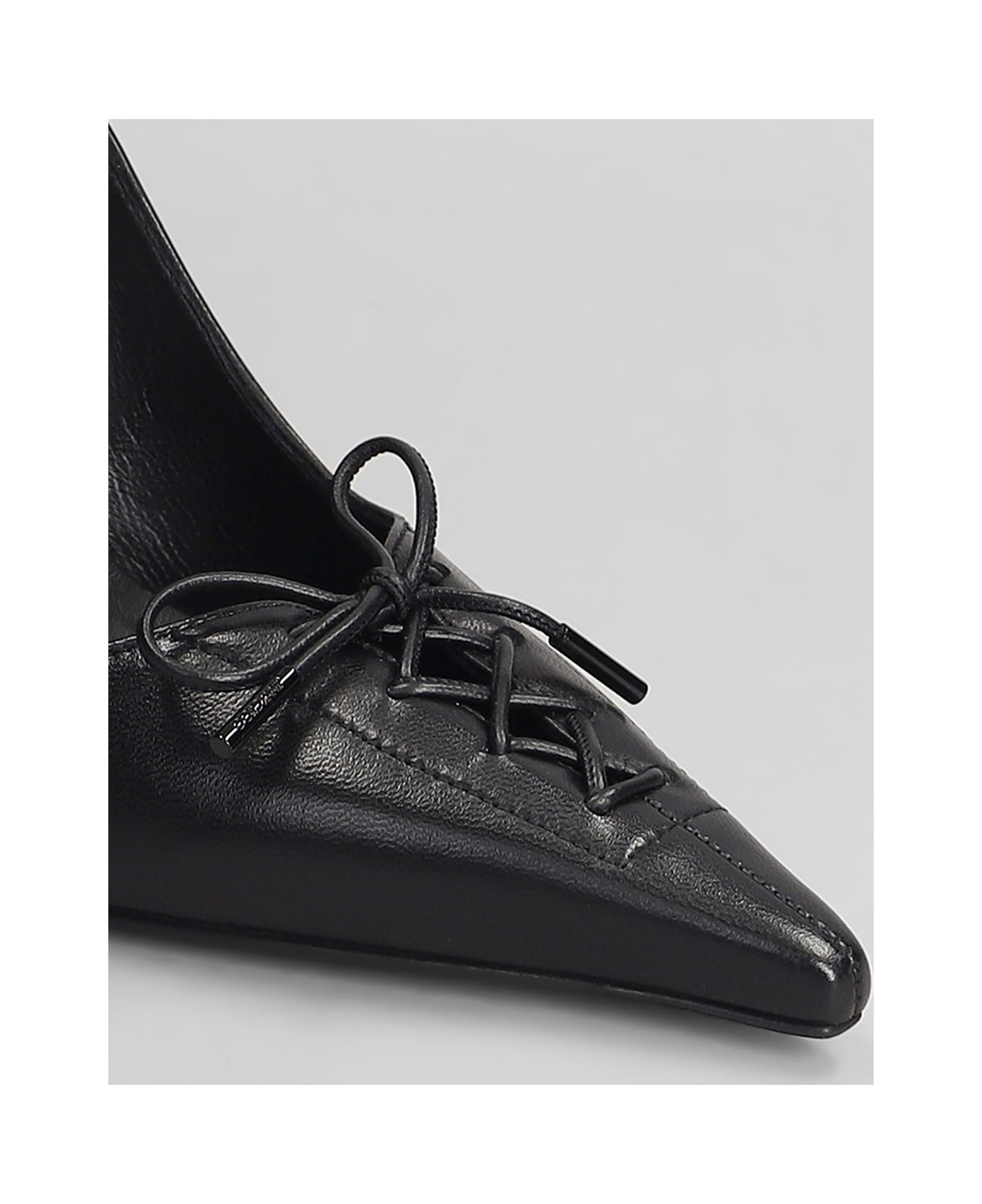 Jimmy Choo Scarlett 85 Pumps In Black Leather - black