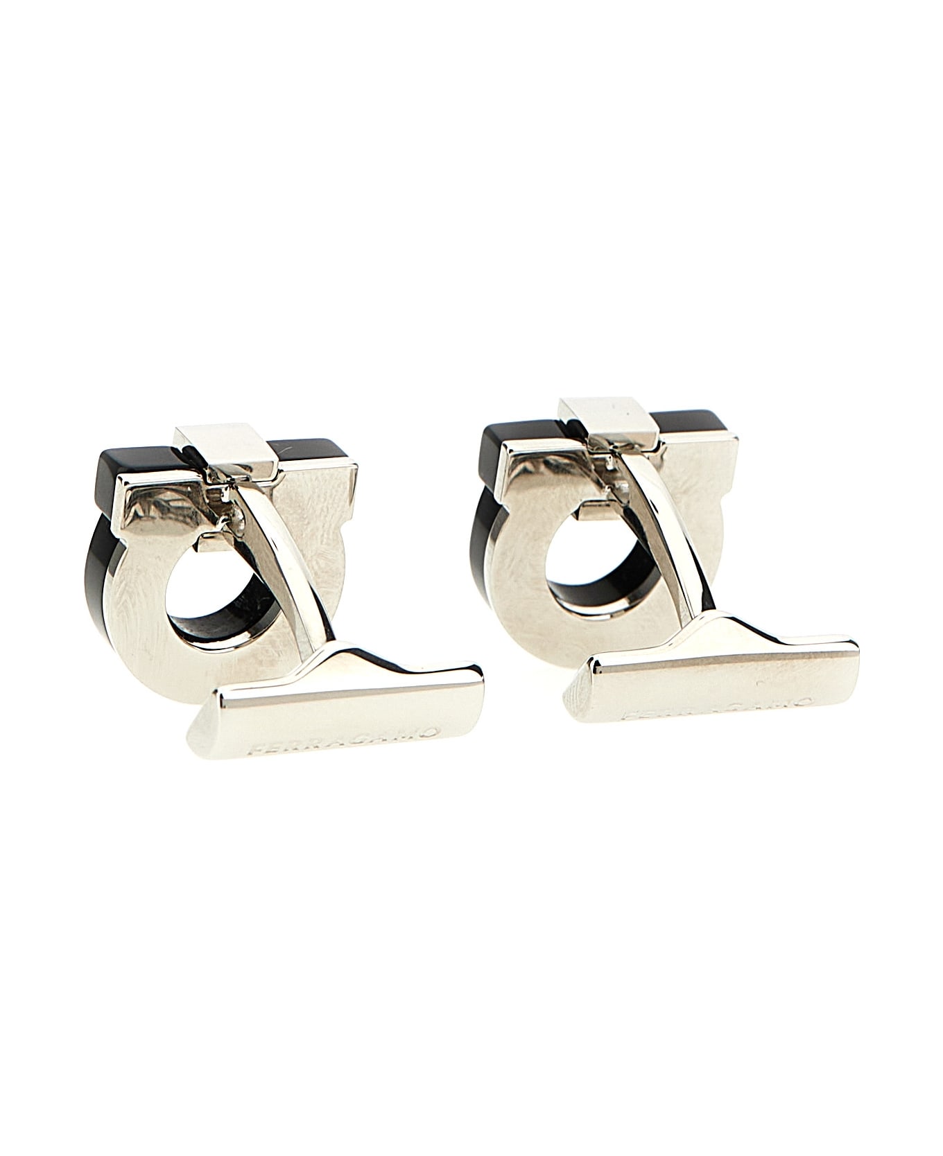 Ferragamo 'gancio' Cuffs - Black