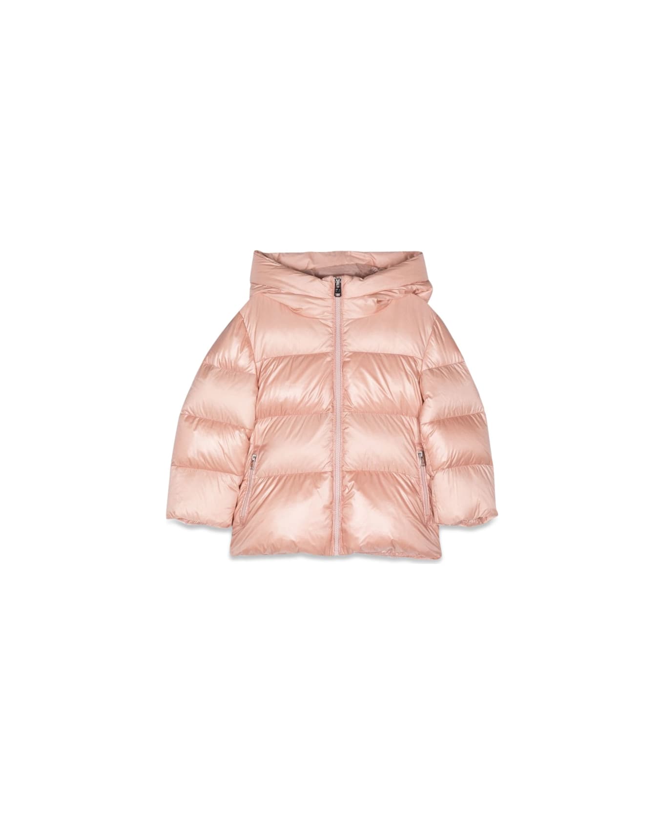 Woolrich Quilted Glossy Jacket - PINK コート＆ジャケット