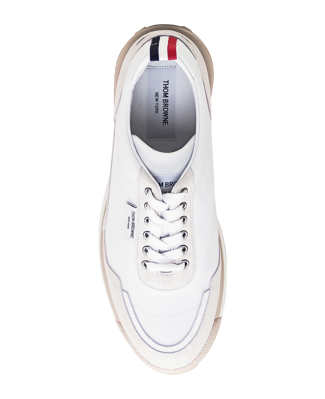 Thom Browne Sneaker With Logo - TONAL WHITE FUN MIX スニーカー