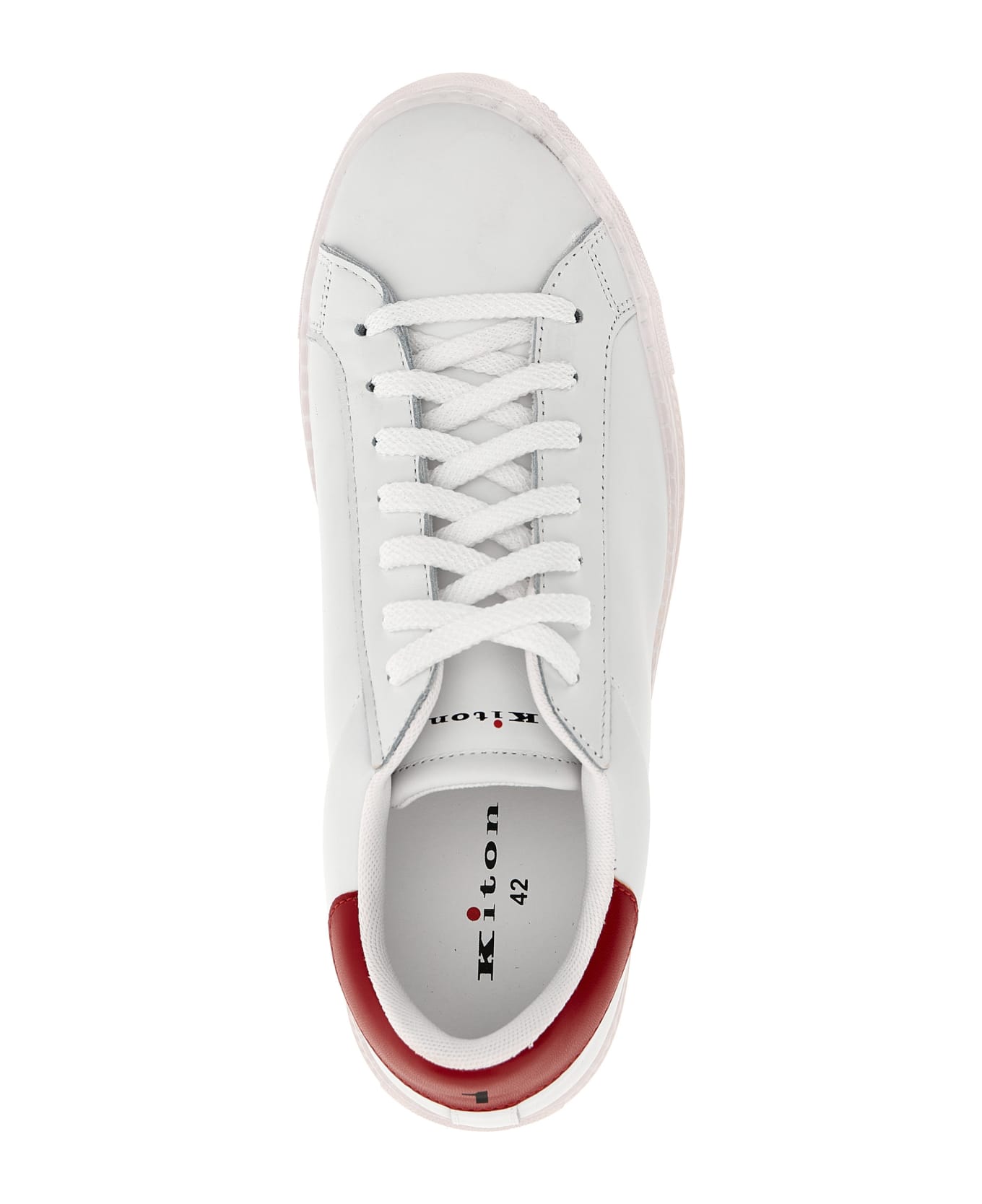 Kiton 'ussa088' Sneakers - Red スニーカー