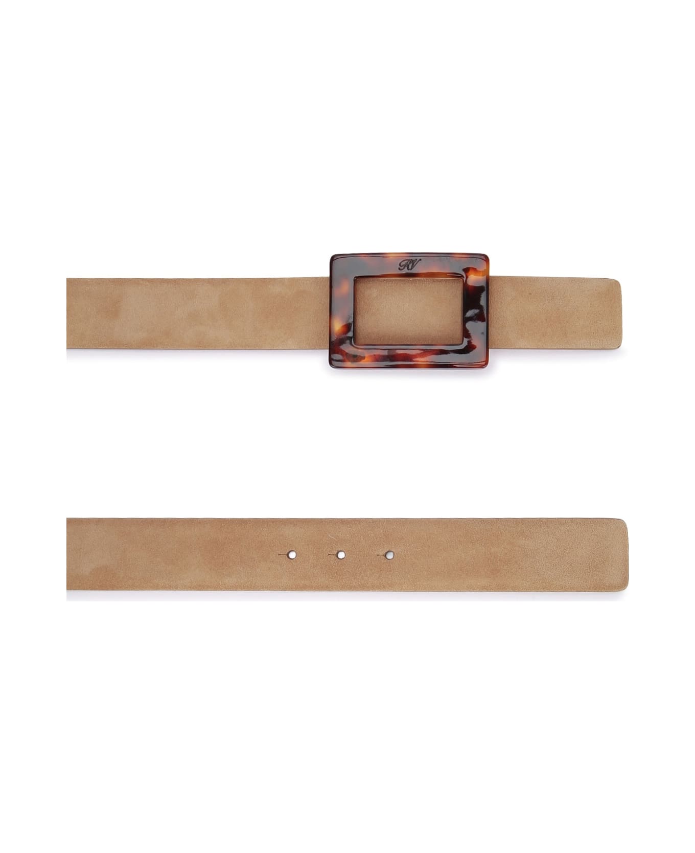 Roger Vivier Belle Vivier Turtle Buck Belt P.30 - TABACCOCHIARO