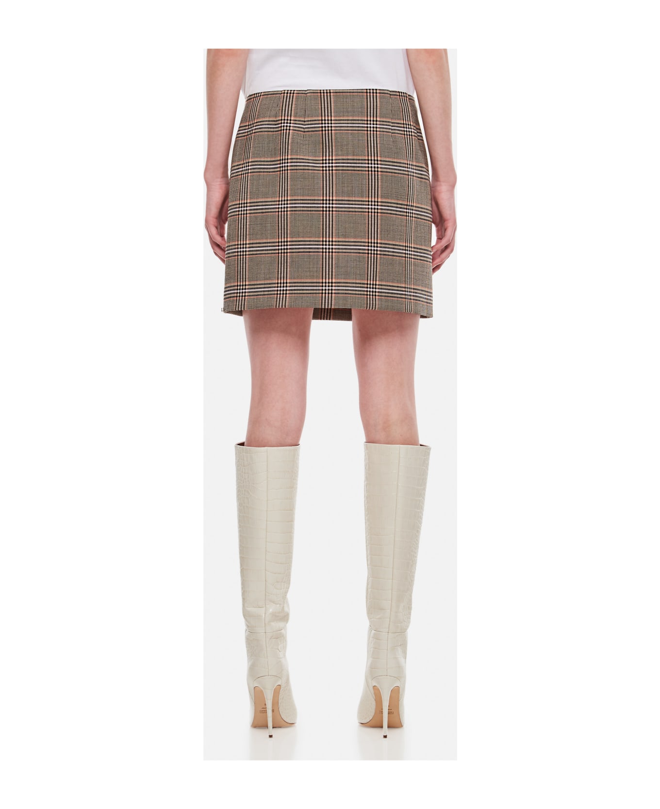SportMax Staffa Miniskirt - Brown