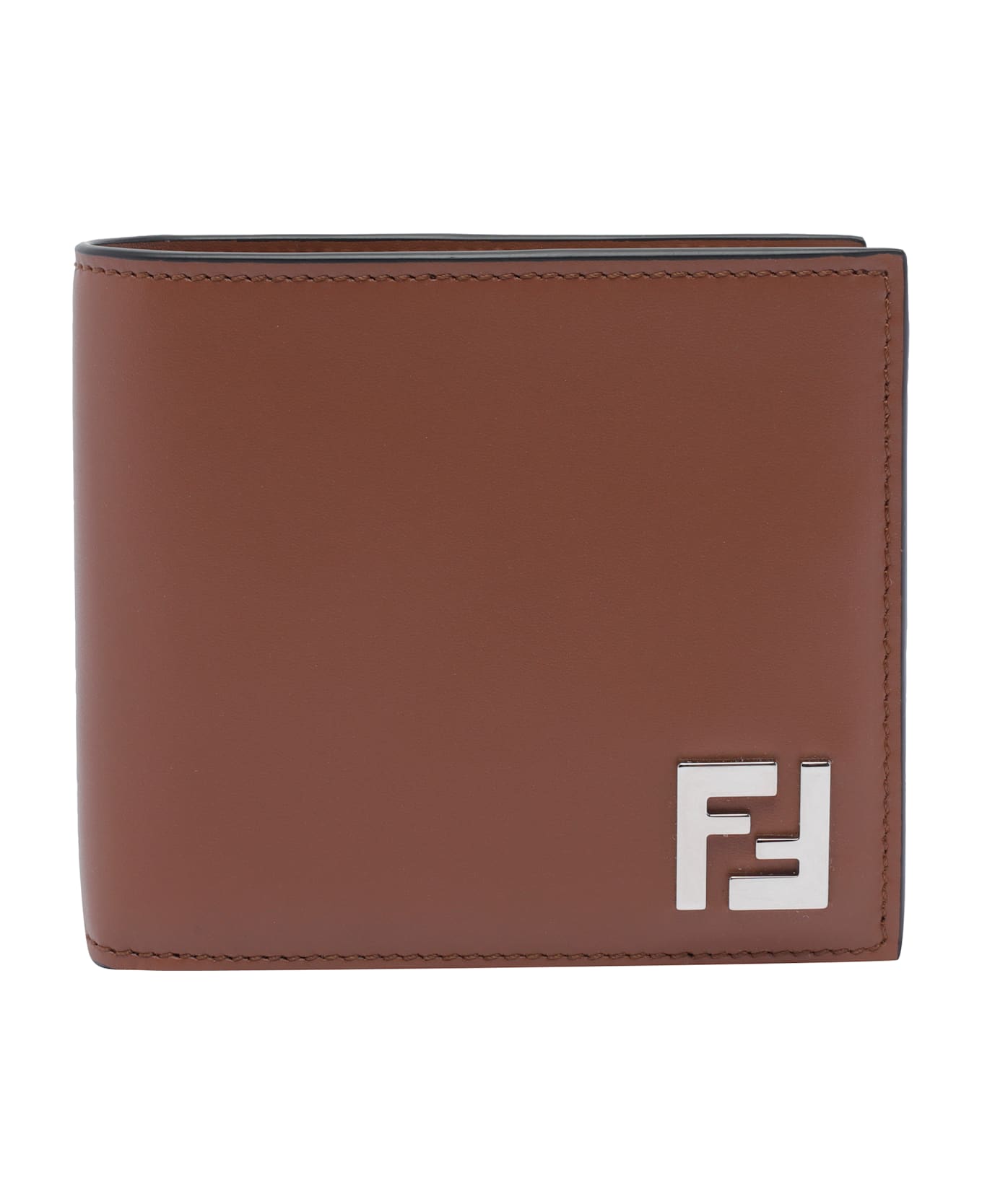 Fendi Ff Bi-fold Wallet - Brown