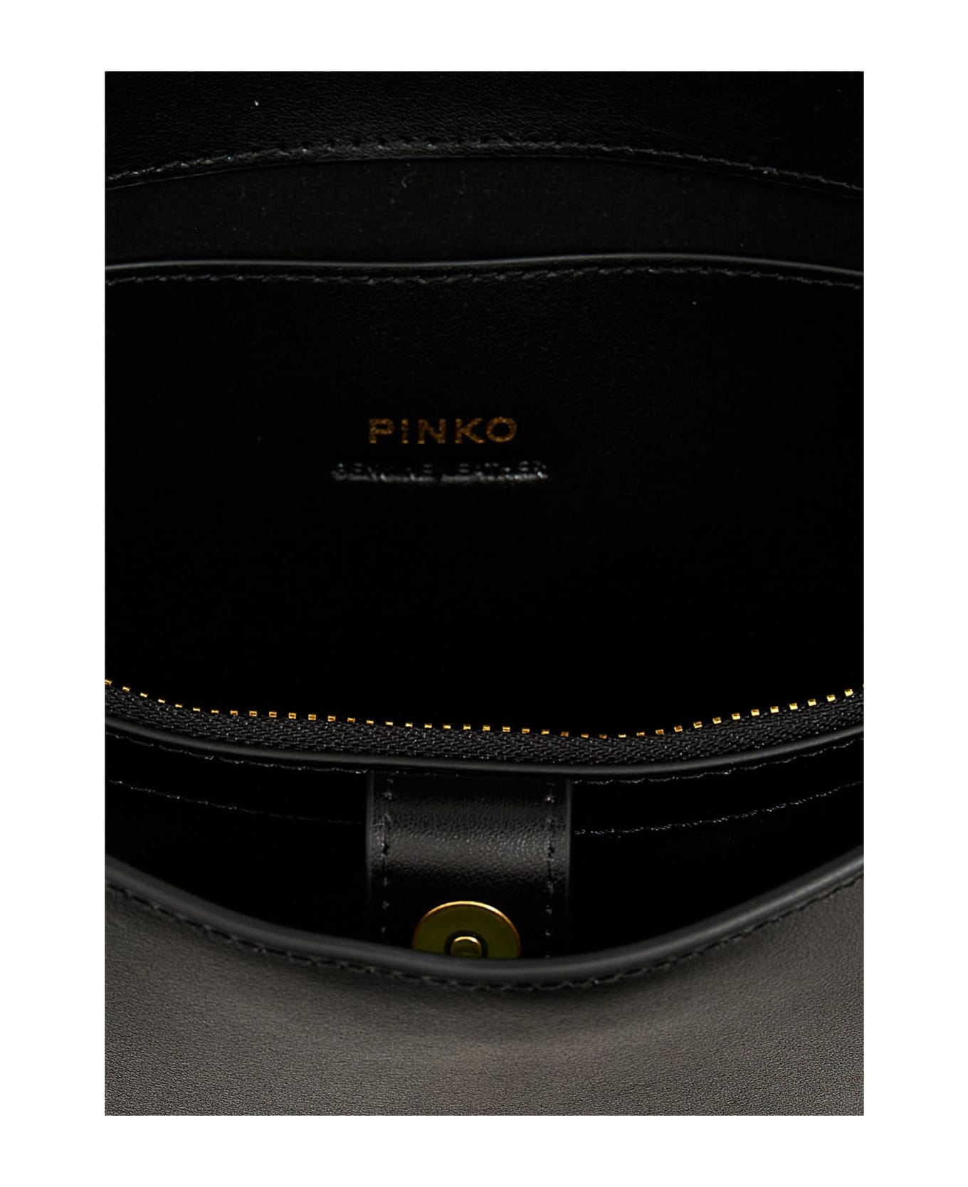 Pinko Love One Classic Shoulder Bag - Q Black