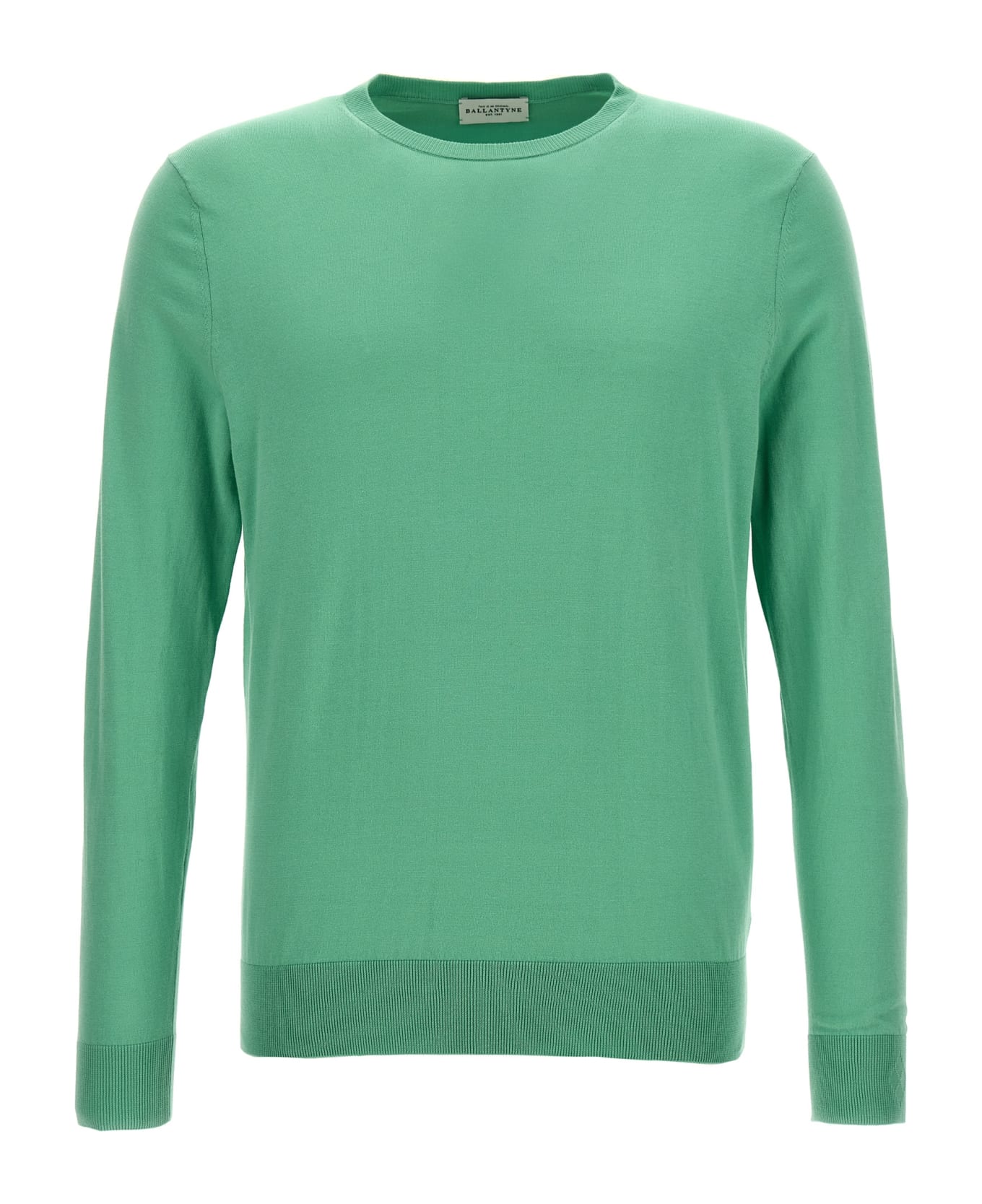 Ballantyne Cotton Sweater - Green