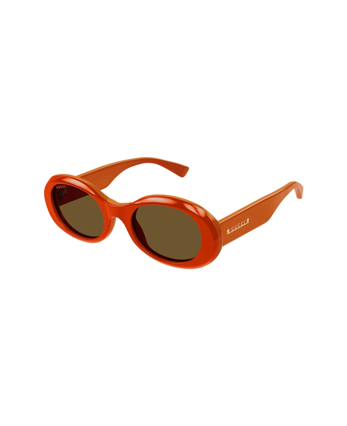 Gucci Eyewear Gg1587s Linea Lettering 003 Sunglasses - Arancione