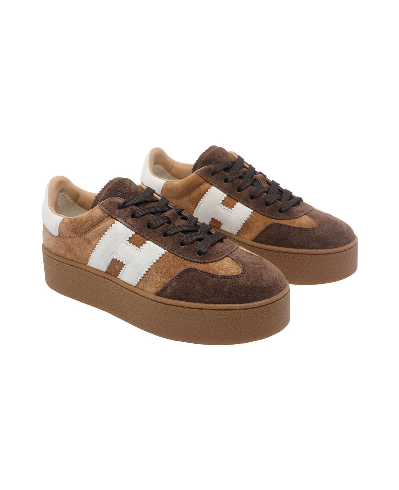 Hogan Cool Sneakers - Brown