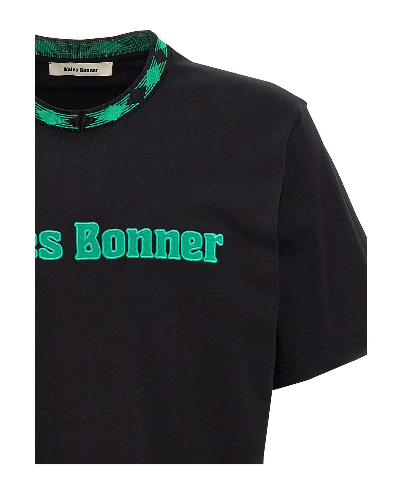 Wales Bonner 'original' T-shirt - BLACK シャツ