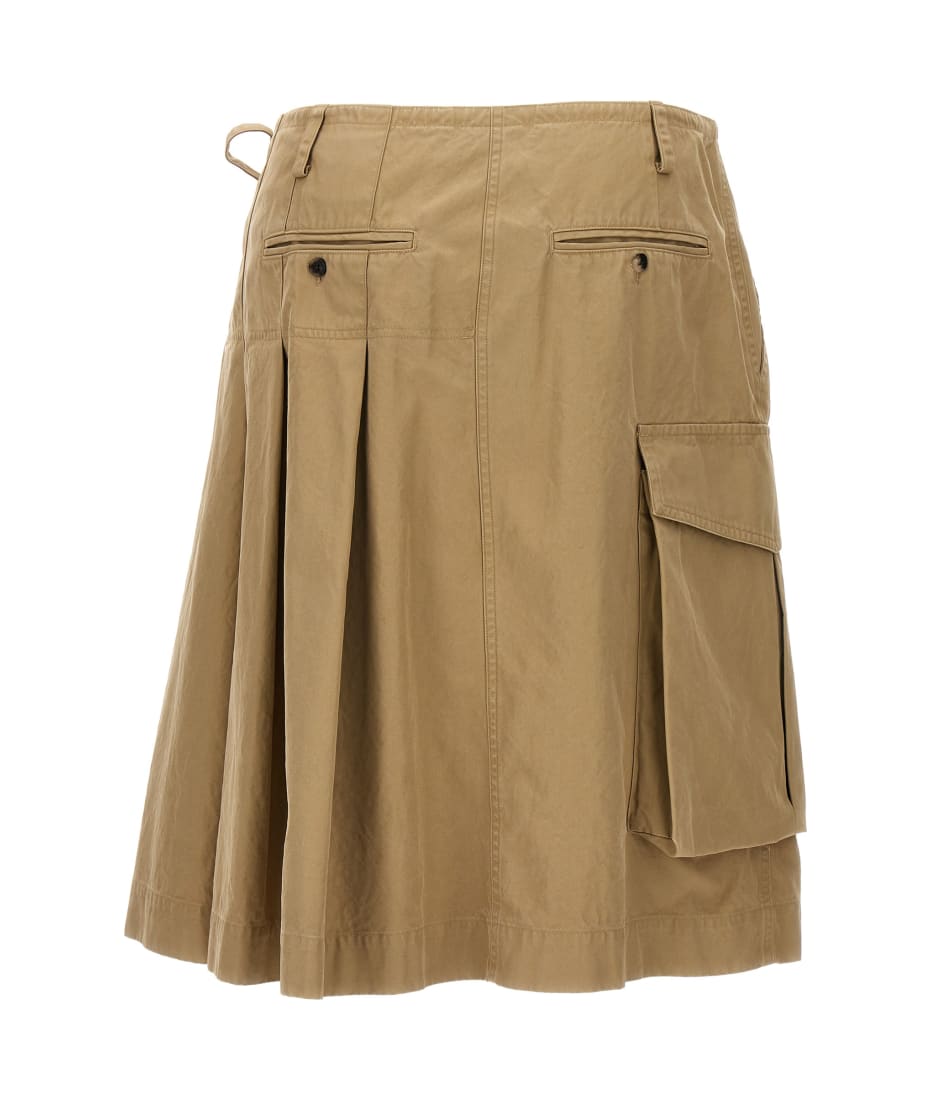 ☆国内発送関税無し☆ Dries Van Noten Pleated Midi Skirt Dries Van Noten 'skilt' Skirt | italist