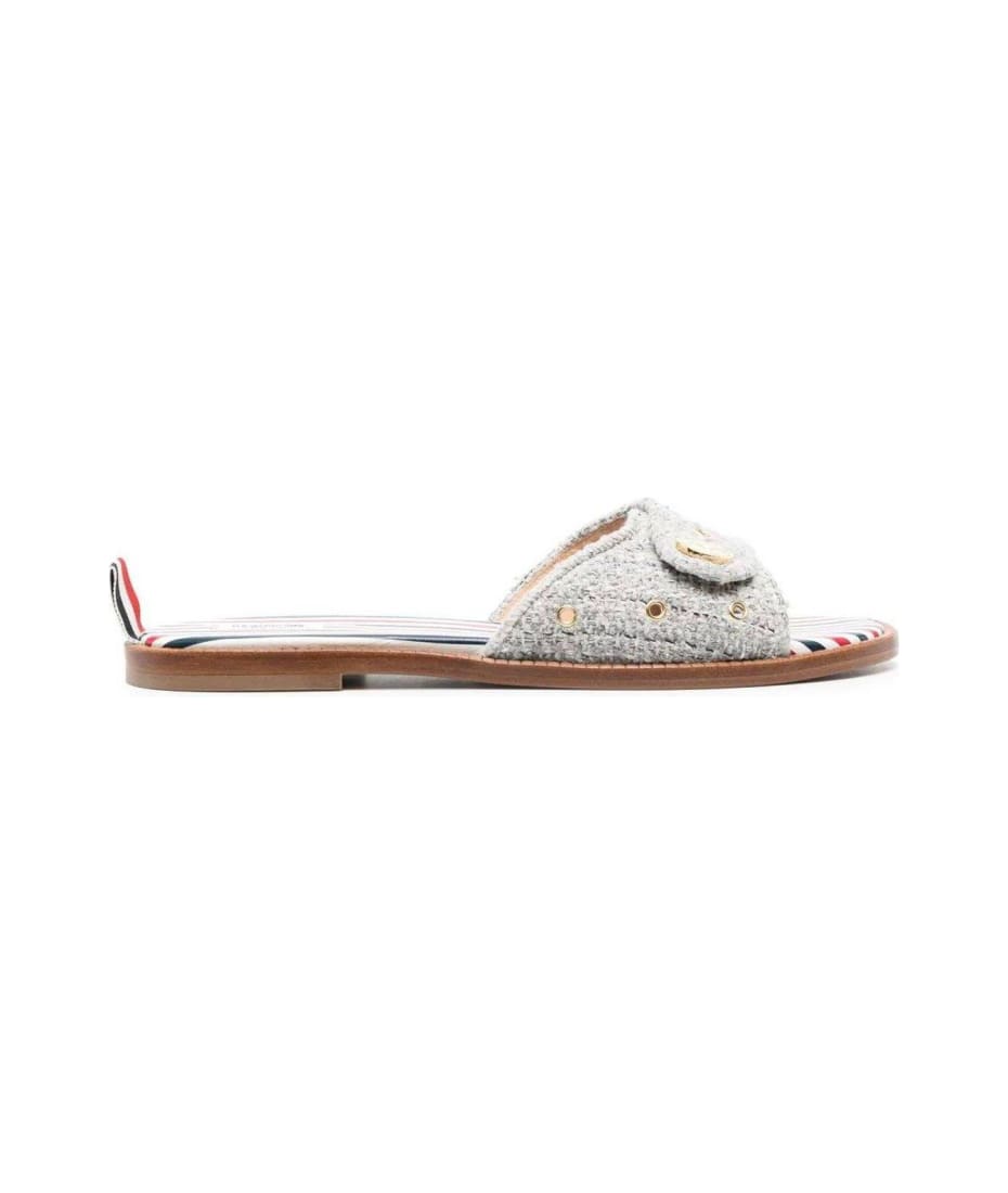 【送料&関税込】Thom Browne Tweed Slip-on Sandals Thom Browne Tweed Slip-on Sandals | italist