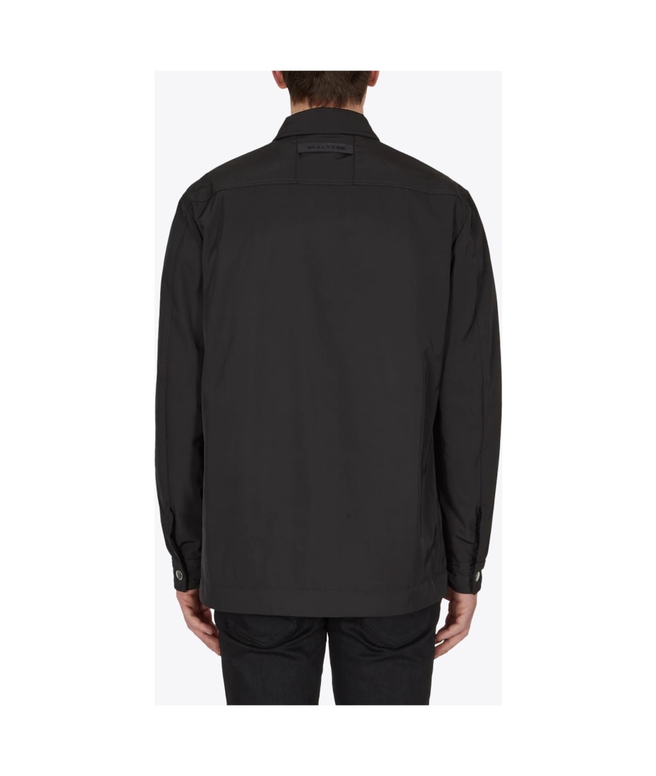 1017 ALYX 9SM Jacket -1 Black nylon coach jacket with