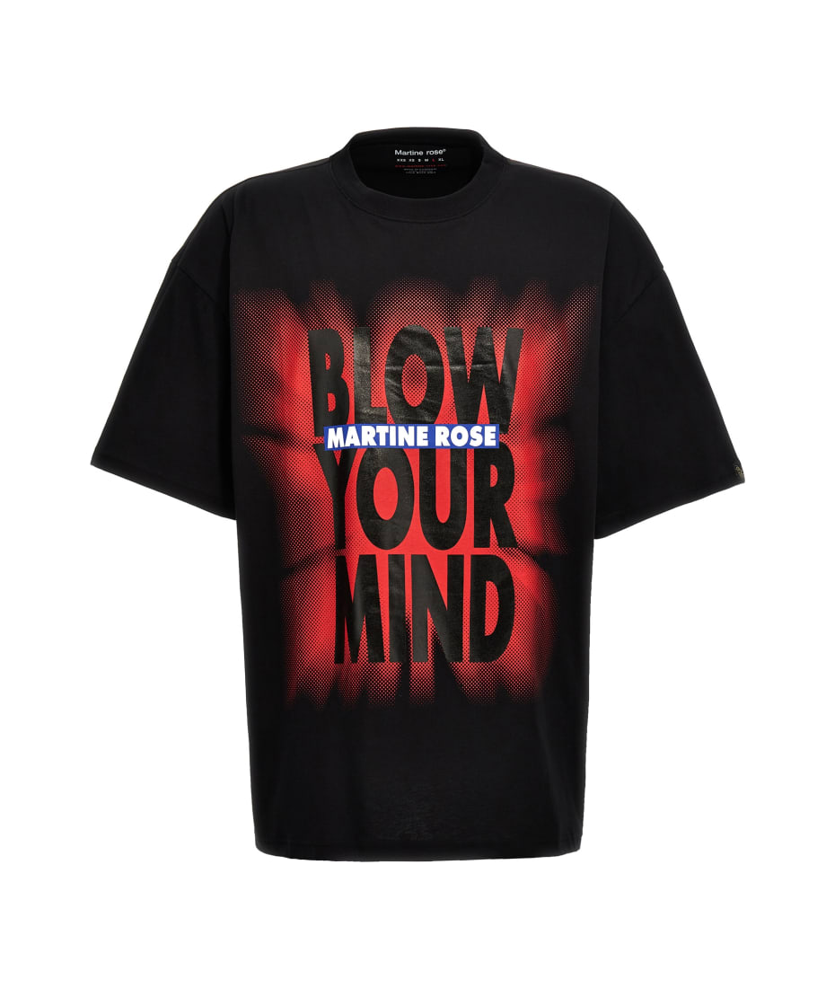トップス MARTINE ROSE / BLOW YOUR MIND CREW-NECK Martine Rose 'blow Your Mind' T-shirt | italist