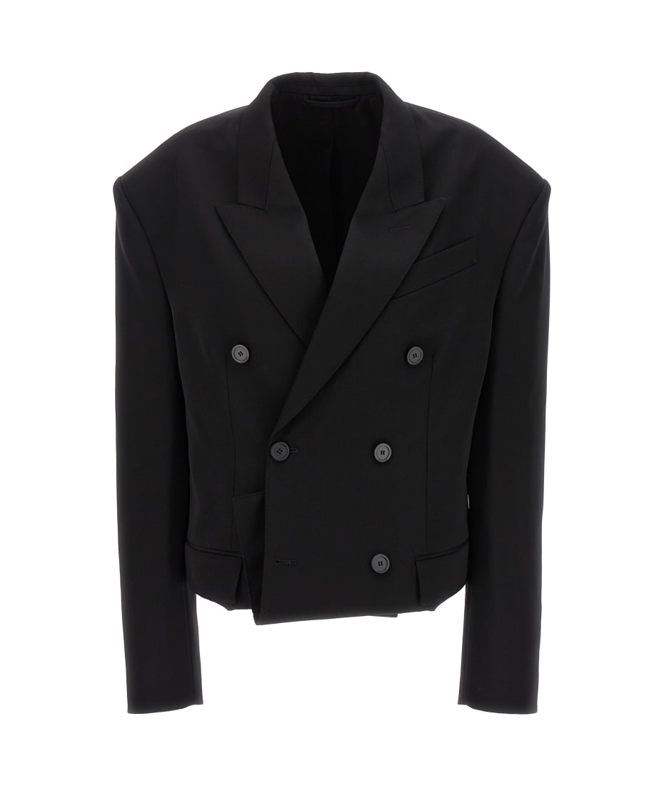 【送料&関税込】Balenciaga Double-breast Folded Blazer Balenciaga Double-breast Folded Blazer | italist