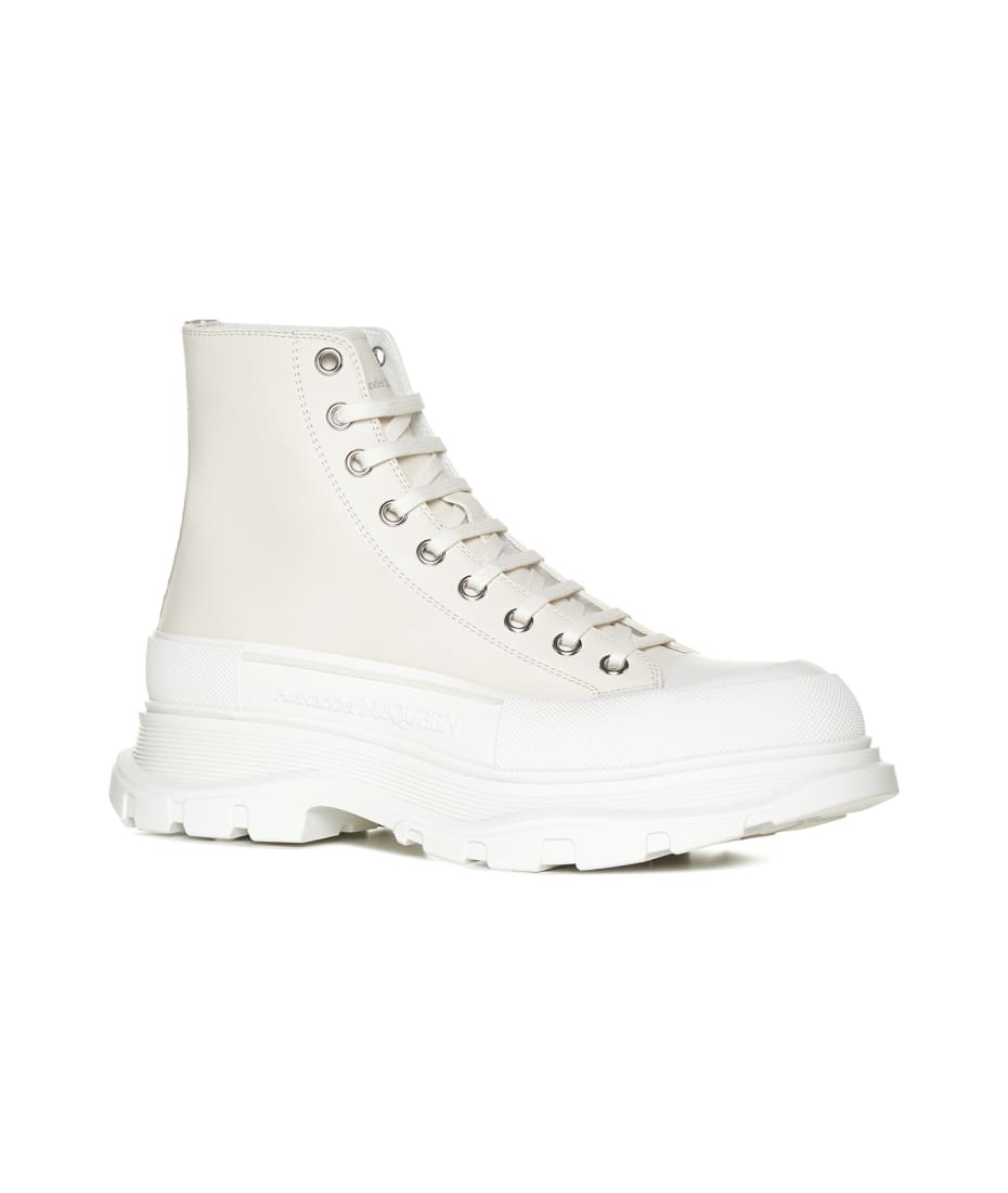 スニーカー Alexander Mcqueen Sand leather Tread Slick sneakers Alexander McQueen Sand Leather Tread Slick Sneakers