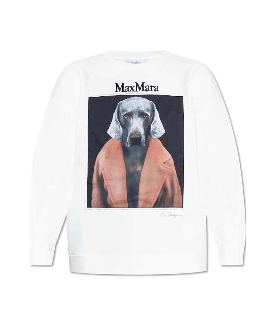 Max Mara Sweatshirt With Bacco Logo | italist