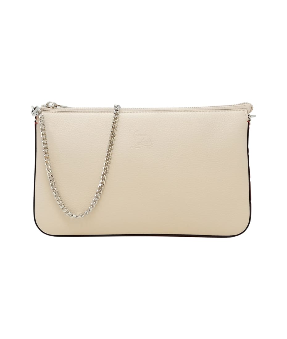 Christian Louboutin Loubila Pouch Chain Clutch Bag