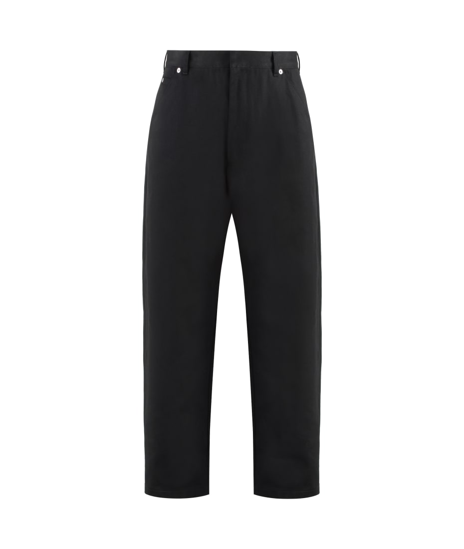 パンツ PRADA COTTON TWILL TROUSERS Prada Cotton Trousers | italist