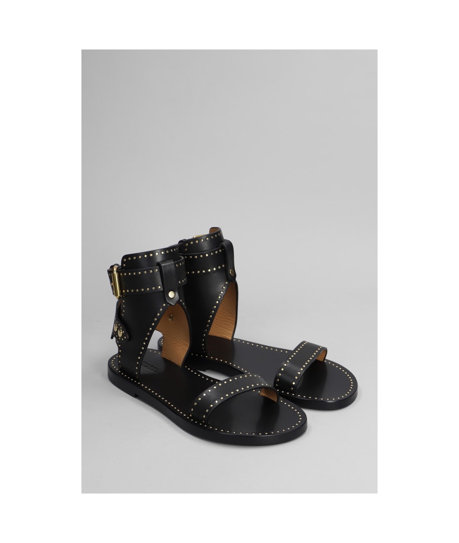 Women's Janders Studded Sandals In Black