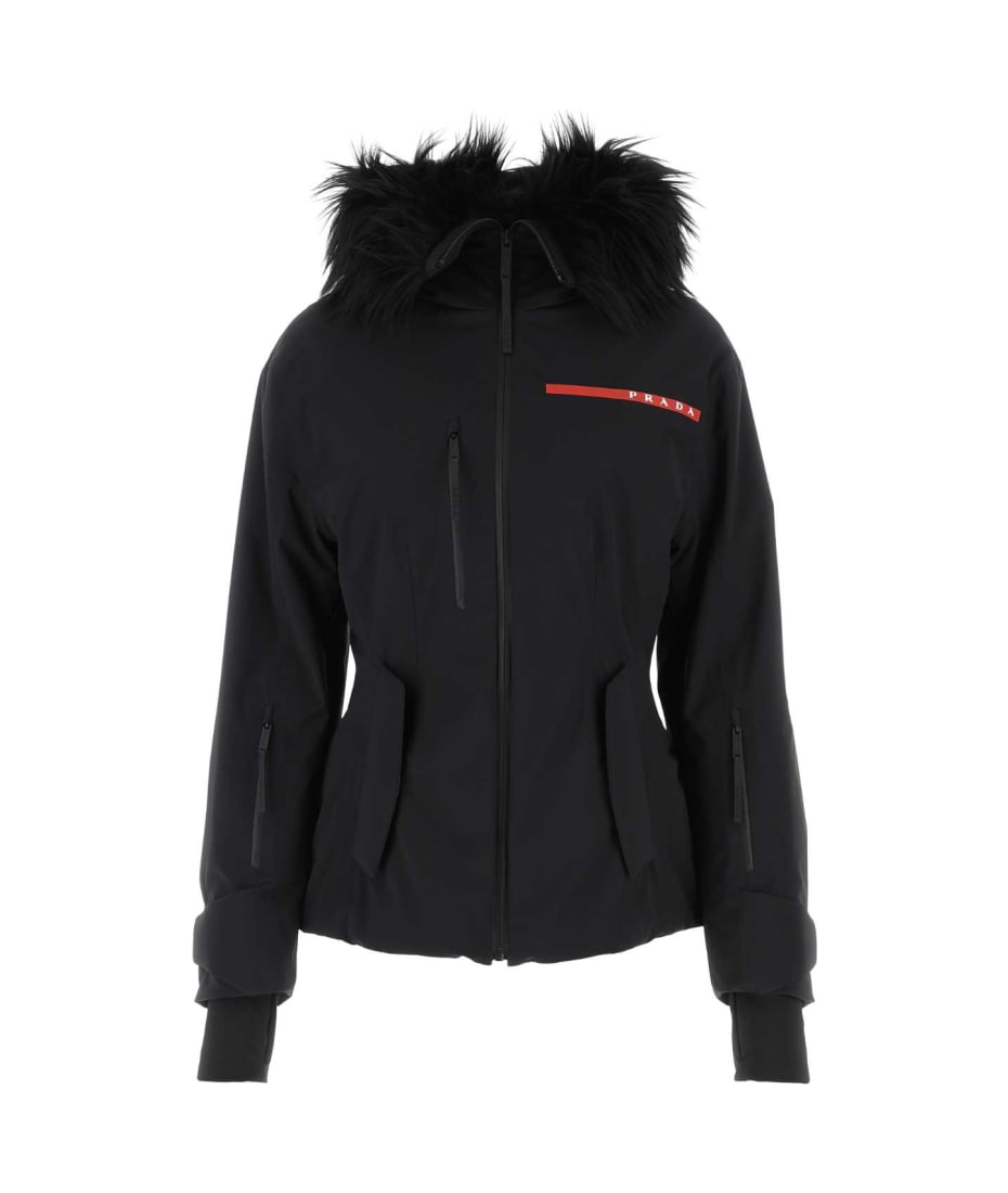 ジャケット PRADA BLACK RE-NYLON SKI JACKET Prada Black Re-nylon Ski Jacket | italist