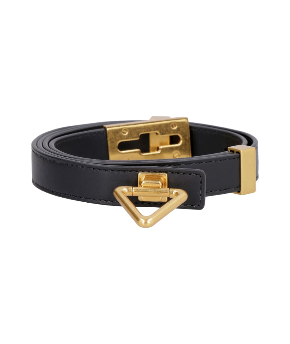 【送料&関税込】Bottega Veneta Point Lock Belt Bottega Veneta Point Lock Belt | italist