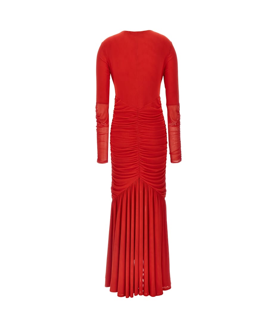 ワンピース ROTATE LONG DRESS WITH DRAPE Rotate by Birger Christensen Long Dress With Drape | italist