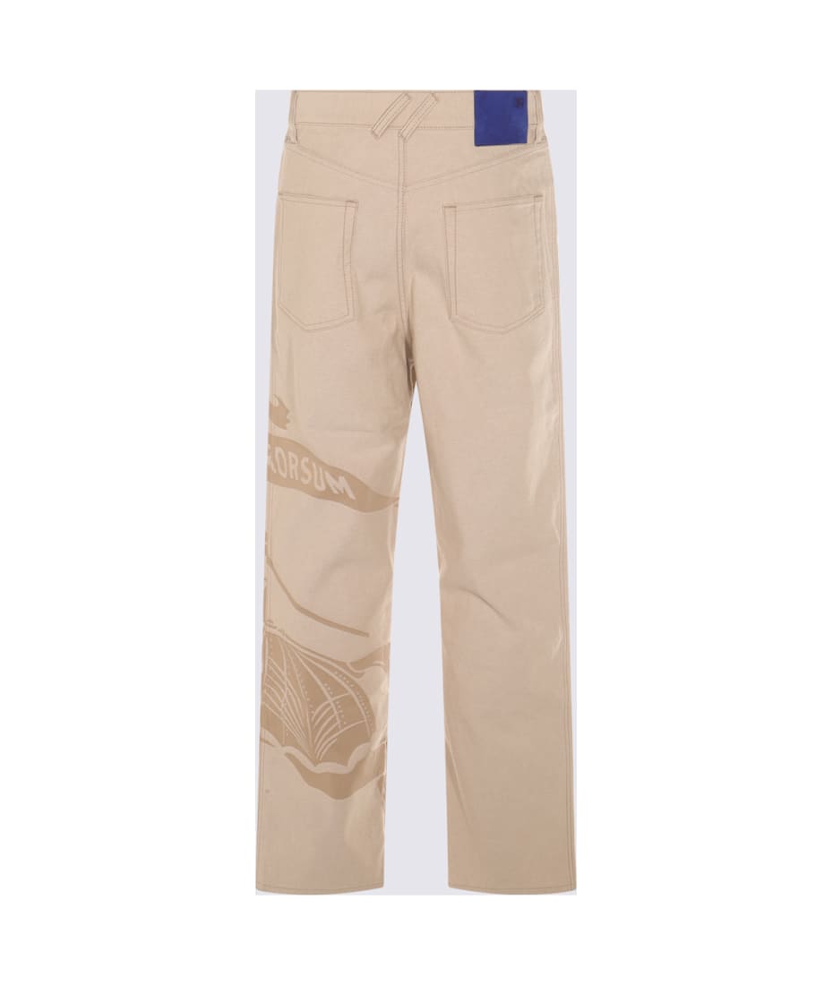 【送料&関税込】Burberry Beige Cotton Denim Jeans Burberry Beige Cotton Denim Jeans | italist