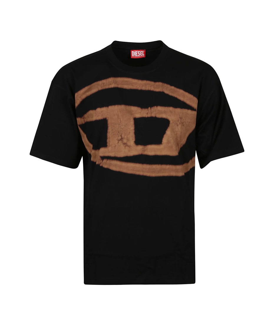 Tシャツ・カットソー DIESEL 'T-Boxt-Bleach' T-shirt Diesel T-Boxt-Bleach logo-print T-shirt | Black | FARFETCH