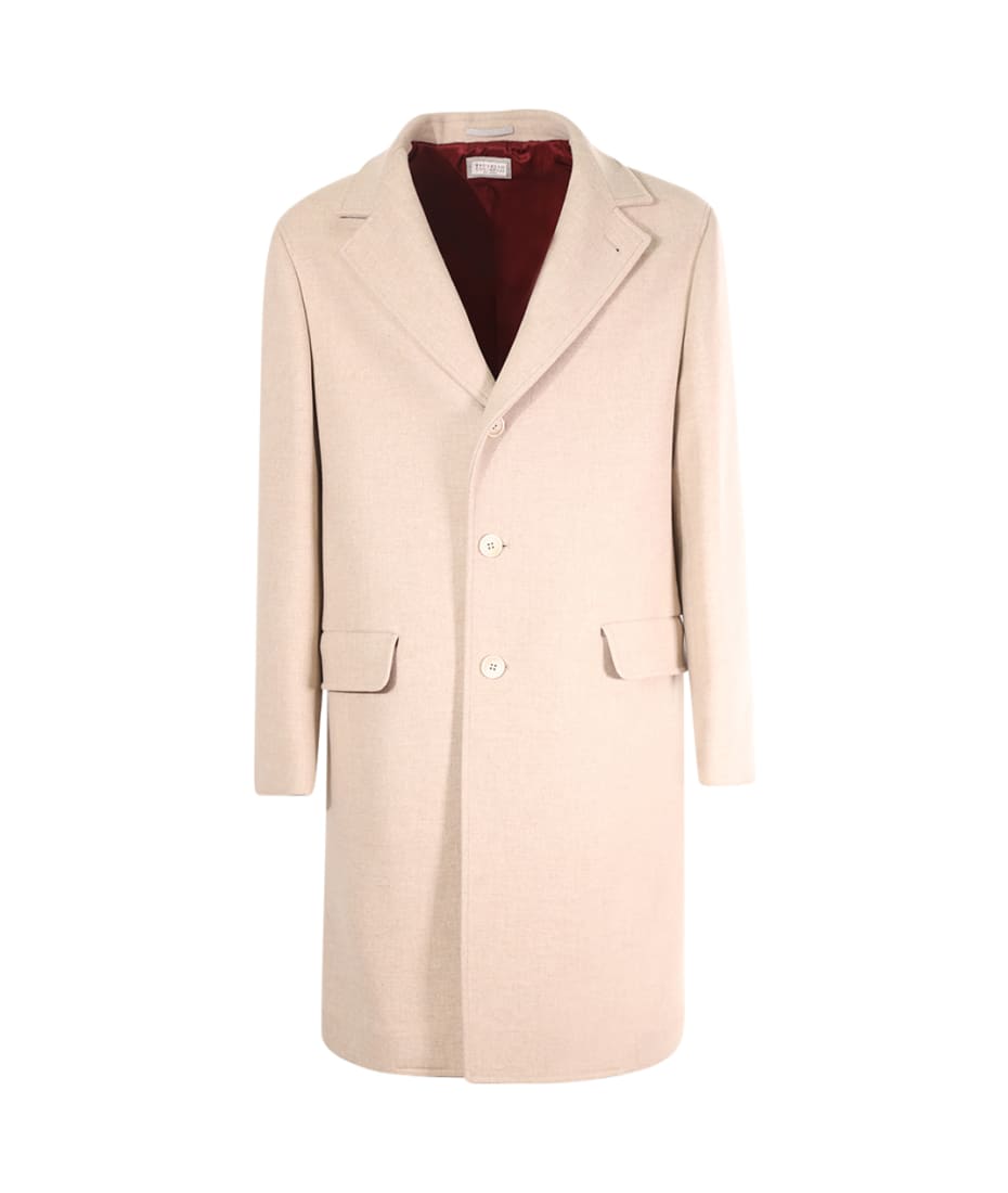 Double Coat Toile Iconographe for Woman in Camel