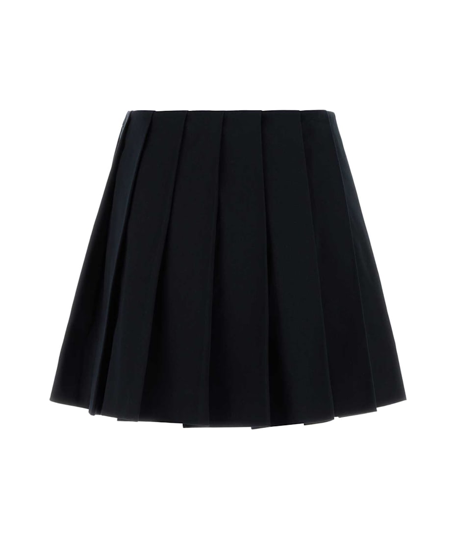 ミニスカート PRADA MIDNIGHT BLUE DRILL MINI SKIRT Prada Midnight Blue Drill Mini Skirt | italist
