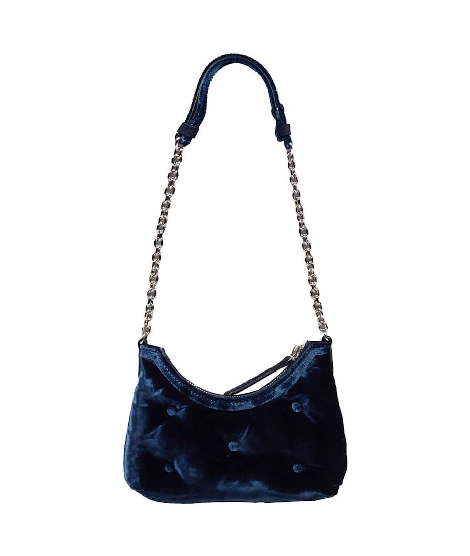 Maison Margiela Glam Slam Micro Velvet Hobo Bag | italist Maison Margiela Glam Slam Micro Velvet Hobo Bag | italist