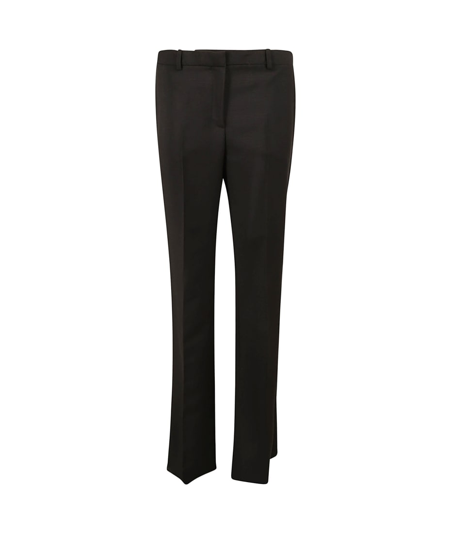 【送料&関税込】Versace Flared Trousers Medusa '95 Wool-Blend Flared Pants Black | VERSACE US