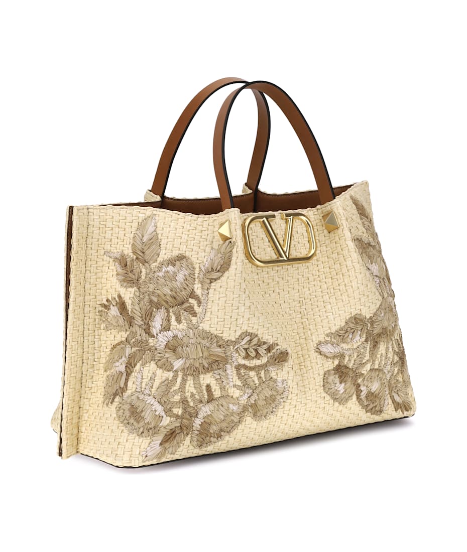 トートバッグ Valentino Garavani 'Medium Tote Vlogo' Shopping Bag Valentino Garavani Medium Tote | Vlogo Signature Tote | Raf