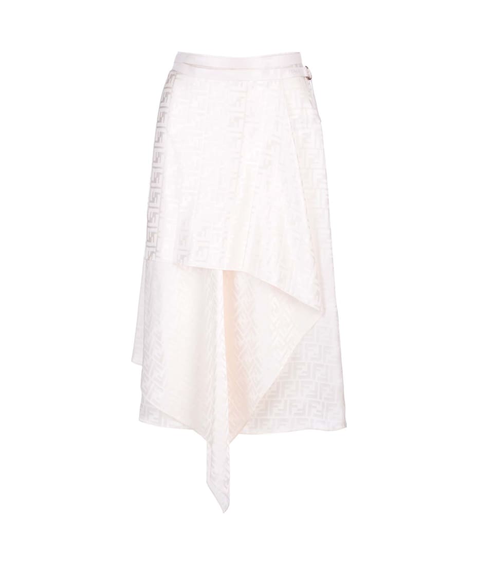 White hotsell fendi skirt