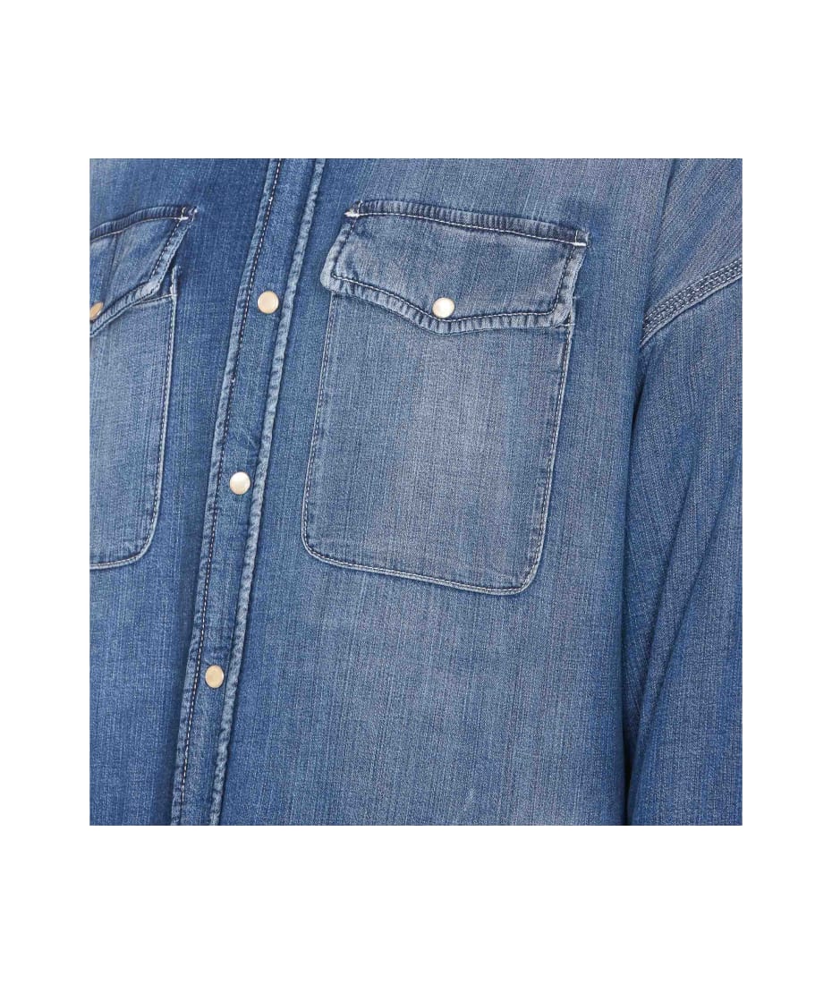 Alexander McQueen Quilted Denim Shirt | italist