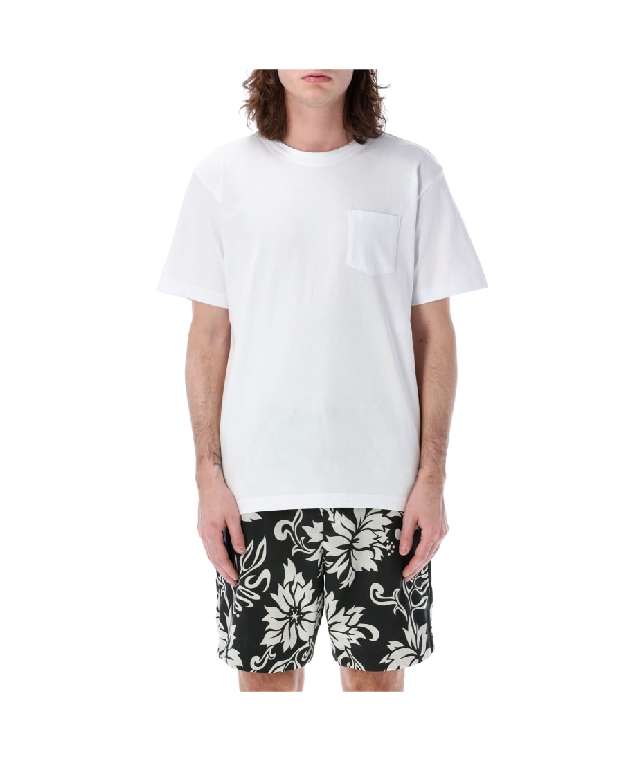 ネット激安通販 sacai Side Zip Cotton T-Shirt - メンズ