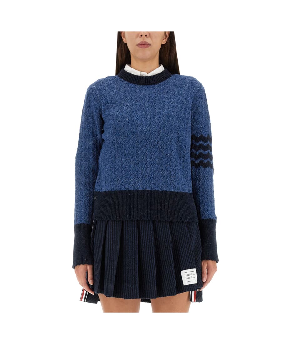 ニット・セーター Thom Browne 4Bar Stripe Jersey Thom Browne 4bar Stripe Jersey | italist
