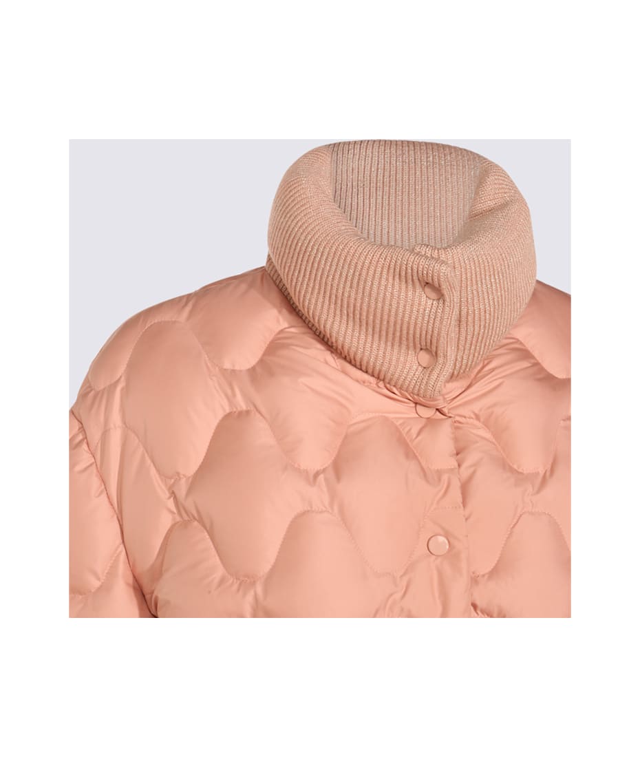 Fabiana Filippi Pink Down Jacket | italist