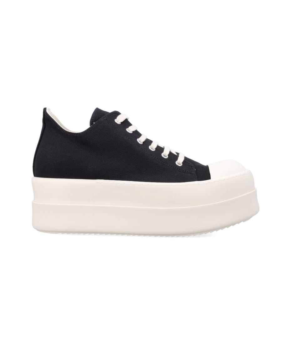 Double Bumper Low Sneaks in Black/Milk – SVRN
