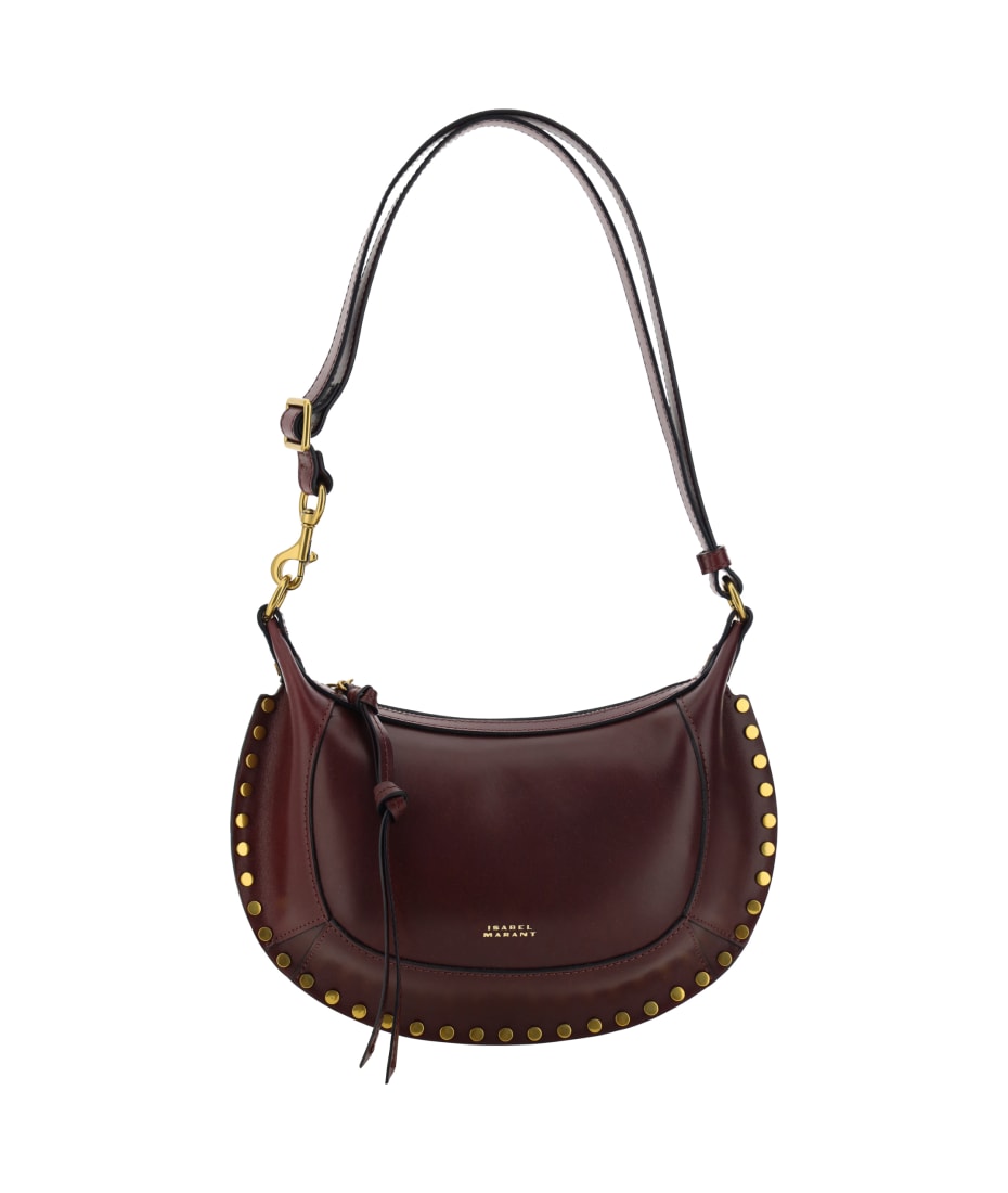 ISABEL MARANT イザベルマラン OSKAN MOON バッグ Oskan Moon Bag Woman burgundy | ISABEL MARANT Official online store