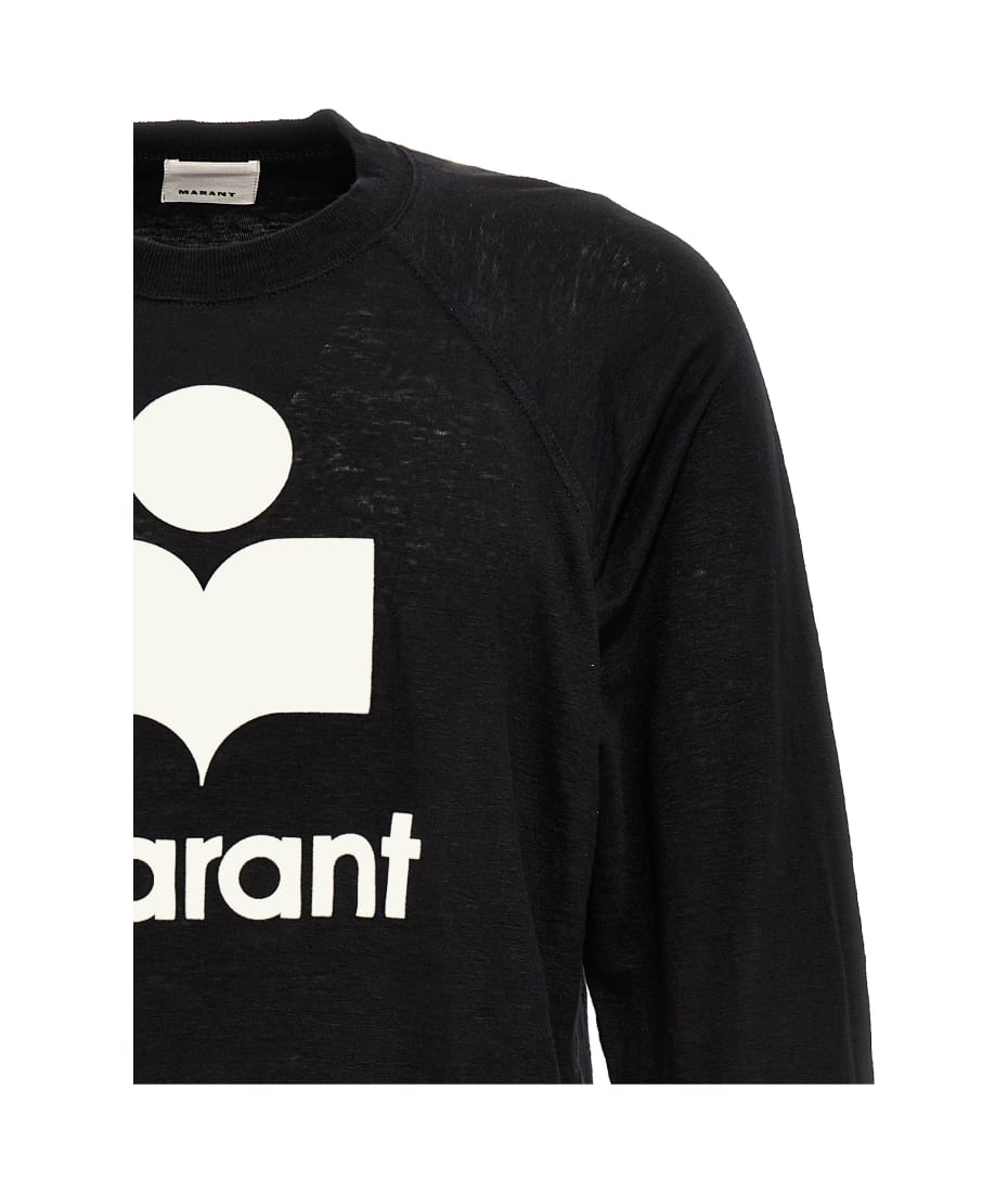 Isabel Marant Kieffer Long Sleeve Logo Tee-shirt | italist