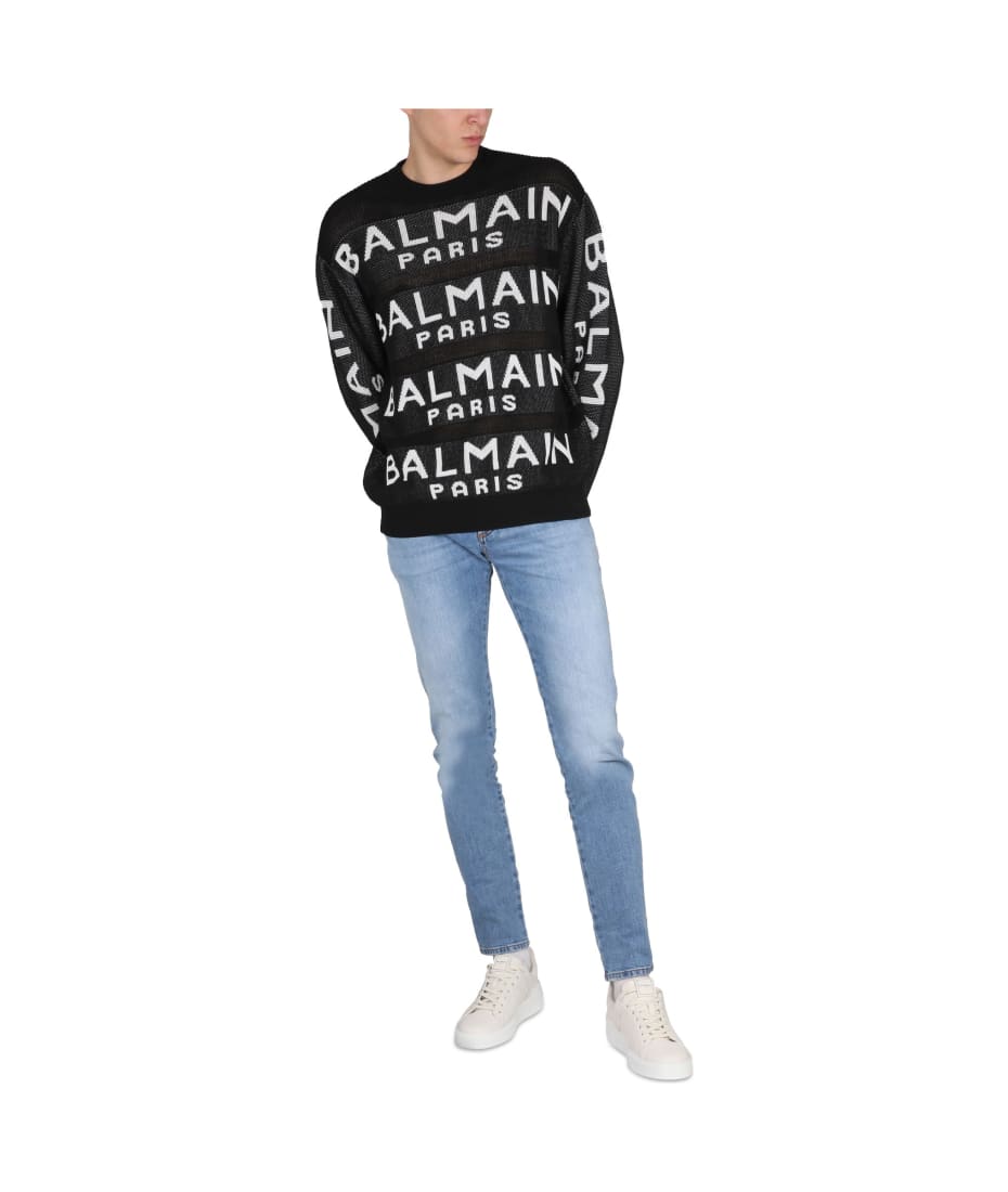Balmain Jersey With Logo | italist