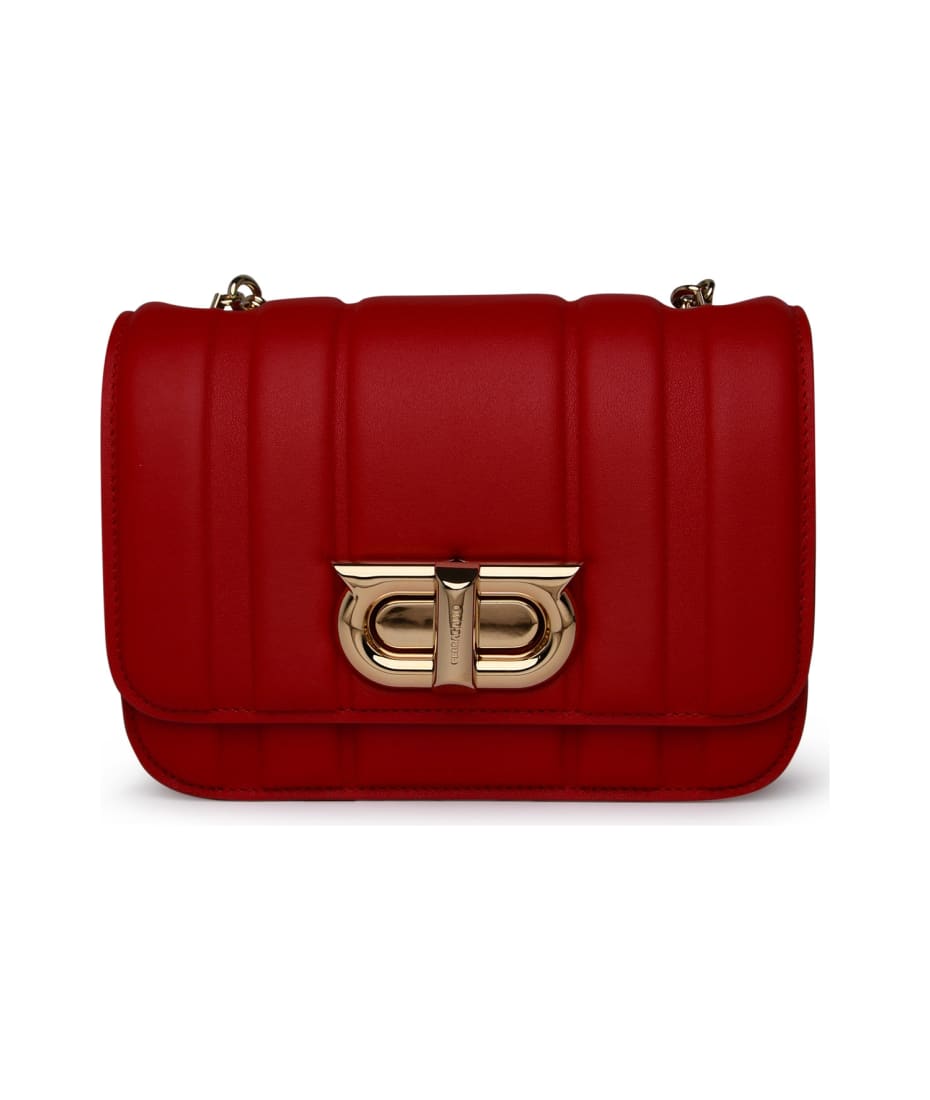 Ferragamo hot sale bag red