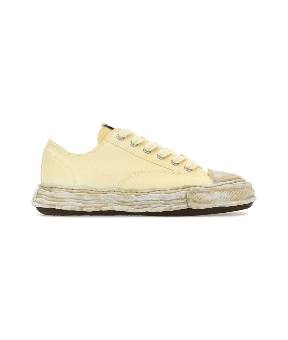 Mihara Yasuhiro White Canvas Sneakers | italist