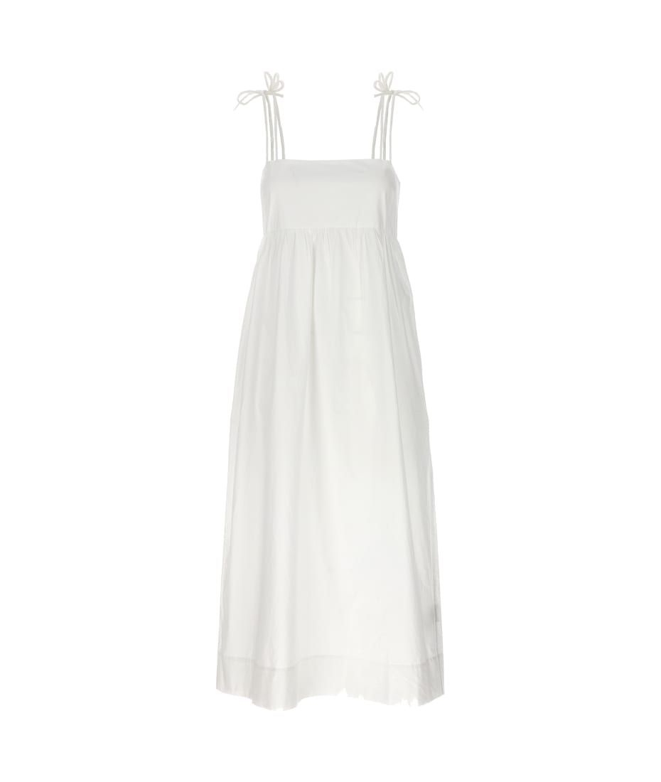 Ganni Bow Midi Dress | italist