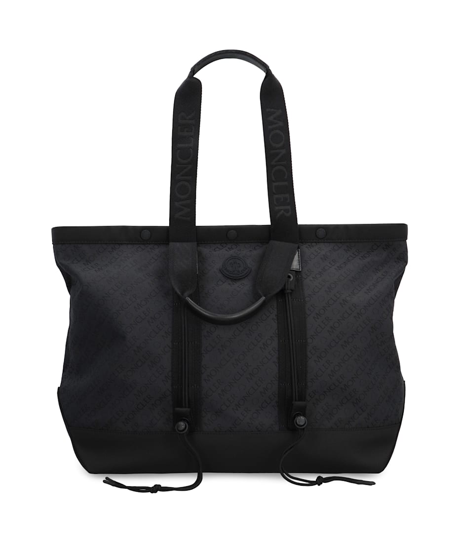 【MONCLER】24SS Tech Tote ナイロントート Moncler Men's' Tech Tote Bag in Black | LN-CC®