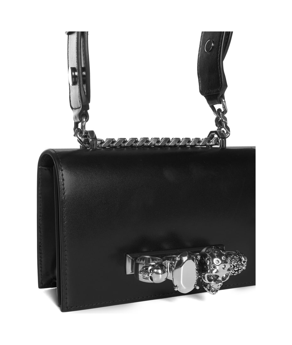 ALEXANDER MCQUEEN ハイカミニショルタハック 756521C8Z21 8490 Alexander McQueen Mini Biker Jeweled Shoulder Bag | italist