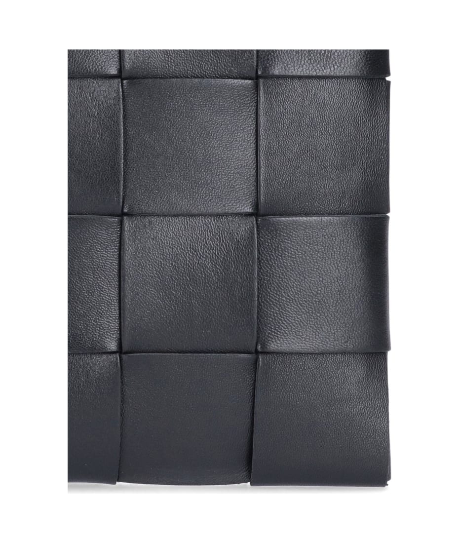 ★BOTTEGA VENETA★ Intrecciato Pouch Black 652931VCQC18425 6 Intrecciato clutch bag | Bottega Veneta | OTTODISANPIETRO