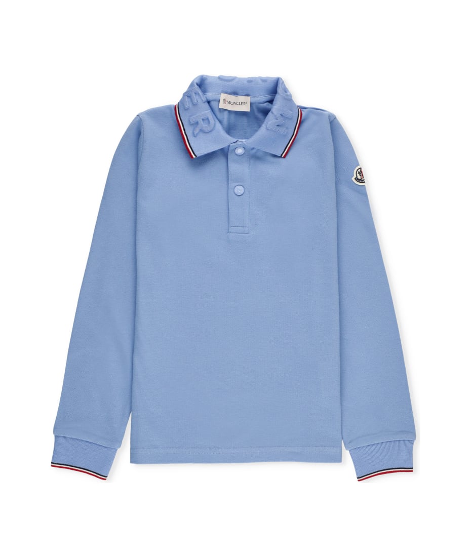 Moncler Enfant Baby Logo Long Sleeve T-Shirt