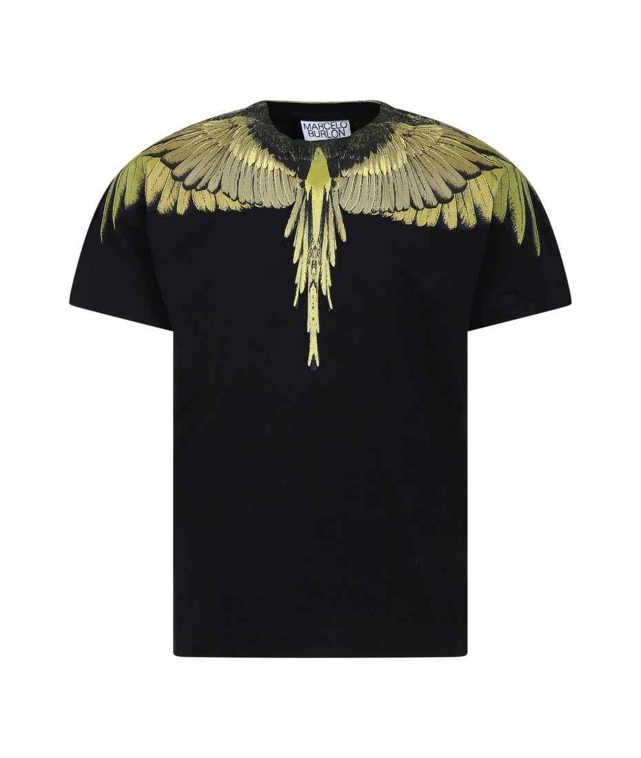 Burlon T-shirt For Boy With Wings | italist, ALWAYS LIKE A SALE